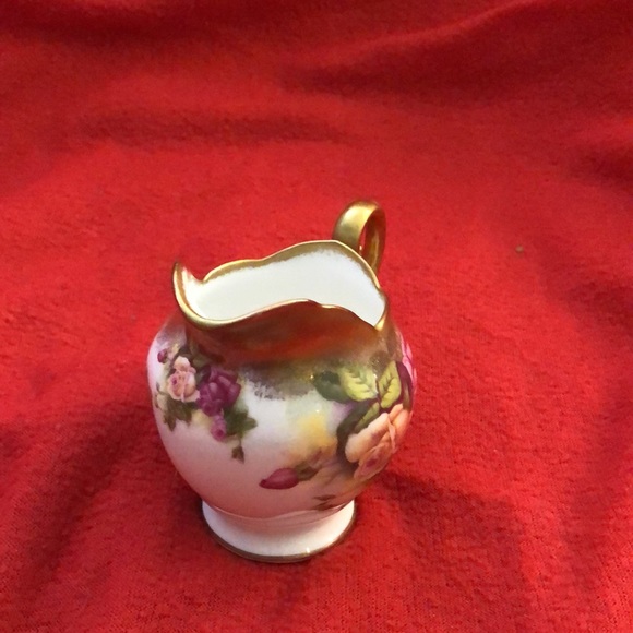 Royal Chelsea vintage porcelain creamer and saucer - Picture 3 of 11